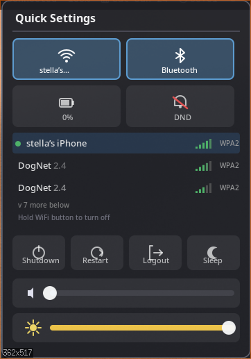 gartray volume controls