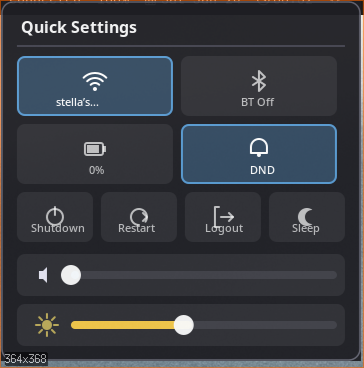 gartray network settings