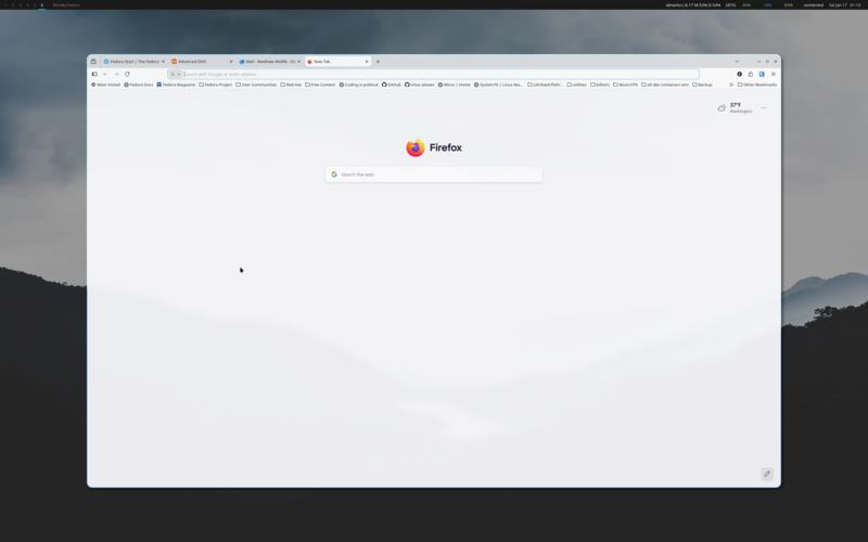 gar window manager desktop view
