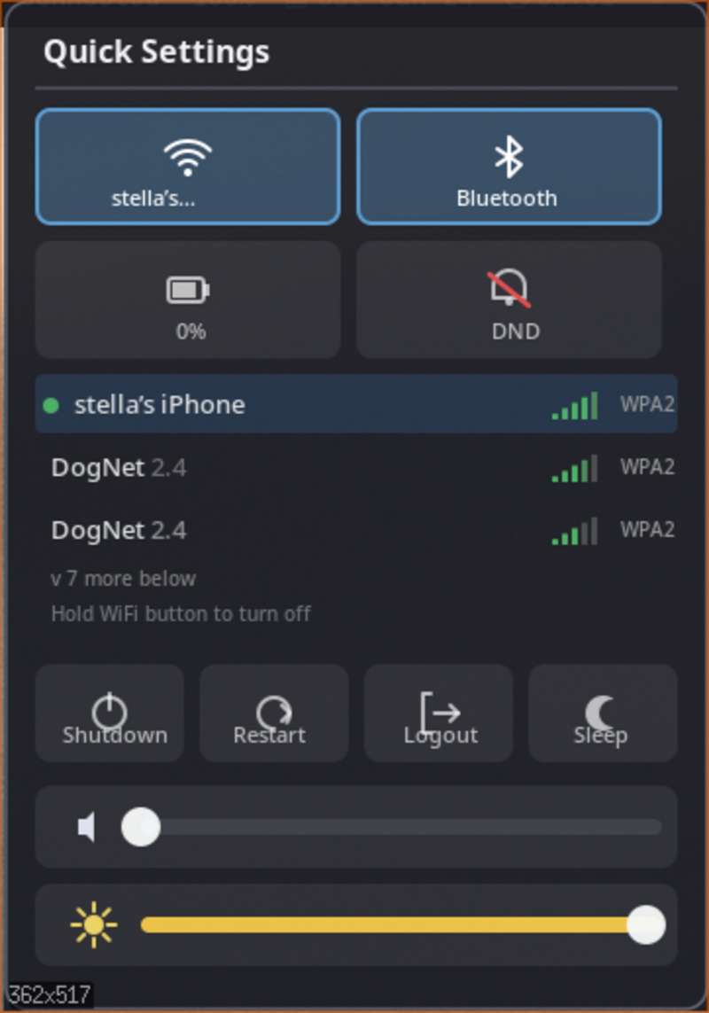 gartray volume controls